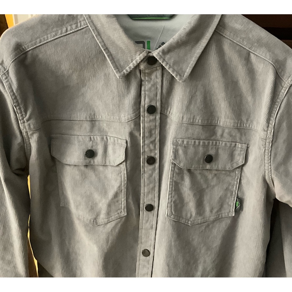 Stio Mens Corduroy Shirt, Large, Perfect Shape